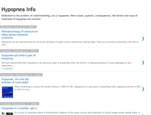 Tablet Screenshot of hypopnea.blogspot.com