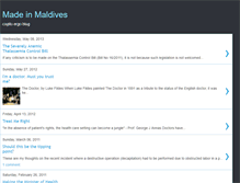 Tablet Screenshot of madeinmaldives.blogspot.com