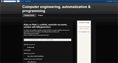 Desktop Screenshot of compautomatization.blogspot.com