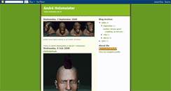 Desktop Screenshot of andreholzmeister.blogspot.com