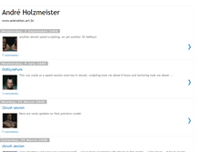 Tablet Screenshot of andreholzmeister.blogspot.com
