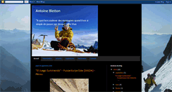 Desktop Screenshot of antoinebletton.blogspot.com