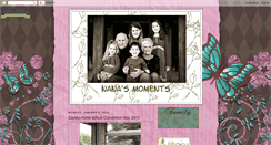 Desktop Screenshot of nanas-nanasmoments.blogspot.com