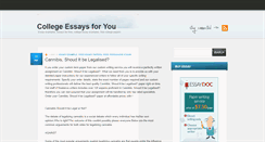 Desktop Screenshot of essays-foryou.blogspot.com