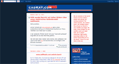 Desktop Screenshot of cadkat.blogspot.com