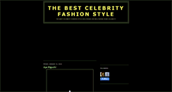 Desktop Screenshot of celebritys-fashion-style.blogspot.com