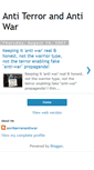 Mobile Screenshot of antiterrorantiwar.blogspot.com