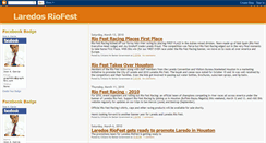 Desktop Screenshot of laredosriofest.blogspot.com