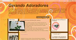 Desktop Screenshot of gerandoadoradores.blogspot.com