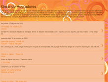 Tablet Screenshot of gerandoadoradores.blogspot.com