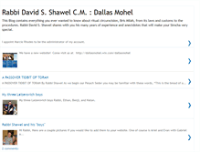 Tablet Screenshot of dallasmohel.blogspot.com