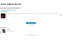 Tablet Screenshot of aldeadigitalmx.blogspot.com