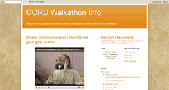 Desktop Screenshot of cordwalk.blogspot.com