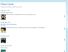 Tablet Screenshot of placecardsandmore.blogspot.com