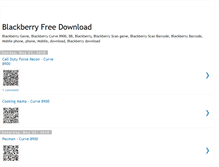 Tablet Screenshot of blackberryfreeload.blogspot.com