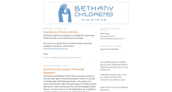 Desktop Screenshot of bethanysuperkids.blogspot.com