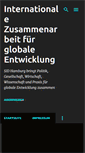 Mobile Screenshot of enwicklungspolitik.blogspot.com
