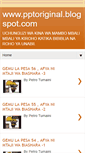 Mobile Screenshot of pptoriginal.blogspot.com