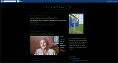 Desktop Screenshot of kickingsawdust-home.blogspot.com