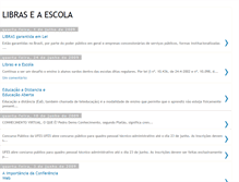 Tablet Screenshot of libraseaescola.blogspot.com