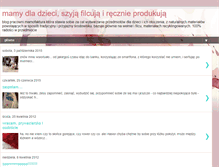 Tablet Screenshot of mamofaktura.blogspot.com