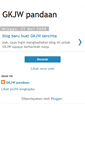 Mobile Screenshot of gkjwpandaan.blogspot.com