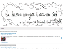 Tablet Screenshot of lalicornemangeusedarcsenciel.blogspot.com