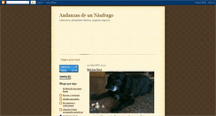 Desktop Screenshot of andanzasn.blogspot.com