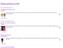 Tablet Screenshot of makeupglamour86.blogspot.com
