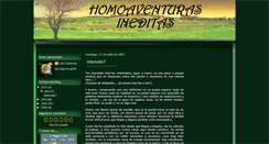 Desktop Screenshot of homoaventurasineditas.blogspot.com