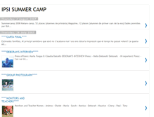 Tablet Screenshot of ipsisummercamp.blogspot.com