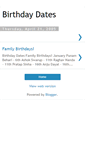 Mobile Screenshot of mathurfamilybirthdays.blogspot.com