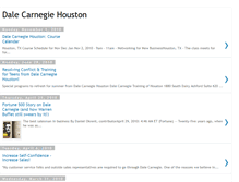 Tablet Screenshot of dalecarnegiehouston.blogspot.com