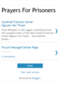 Mobile Screenshot of prisonerprayers.blogspot.com