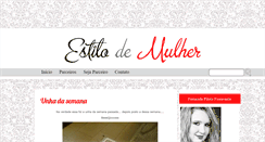 Desktop Screenshot of estilodemulher.blogspot.com