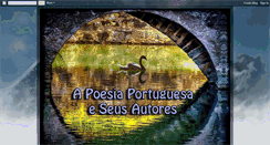 Desktop Screenshot of portugalpoetico.blogspot.com