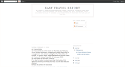 Desktop Screenshot of easytravelreport.blogspot.com