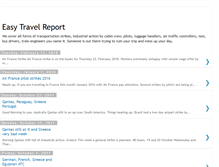 Tablet Screenshot of easytravelreport.blogspot.com