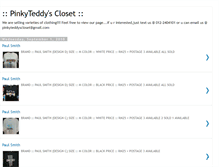 Tablet Screenshot of pinkyteddyscloset.blogspot.com