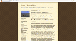 Desktop Screenshot of bountyhunterblues.blogspot.com