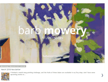 Tablet Screenshot of barbaramowery.blogspot.com