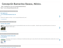 Tablet Screenshot of buenavistamixteca.blogspot.com