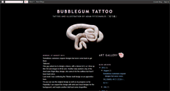 Desktop Screenshot of bubblegumtattoo.blogspot.com