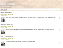 Tablet Screenshot of campogrupal.blogspot.com