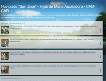 Tablet Screenshot of noviciado-sanjose-fma.blogspot.com