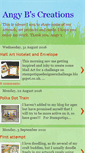 Mobile Screenshot of angybscreations.blogspot.com