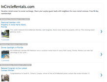 Tablet Screenshot of incirclerentals.blogspot.com