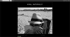 Desktop Screenshot of ninanaturally.blogspot.com