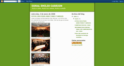 Desktop Screenshot of coralemiliocarrion.blogspot.com