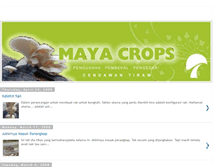 Tablet Screenshot of mayacrops.blogspot.com